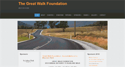 Desktop Screenshot of greatwalkfoundation.com.au